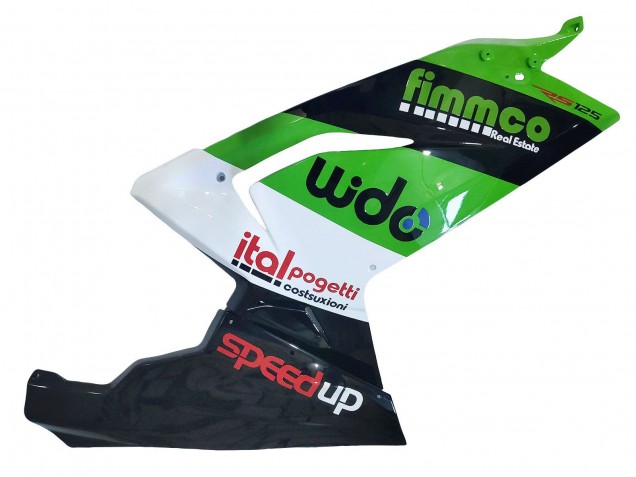 Aprilia RS125 Motorrad Verkleidung 2006-2011 - Grun Weiss Schwarz