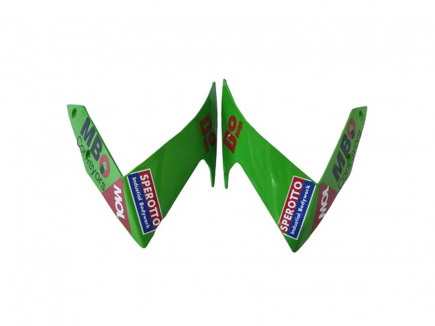 Aprilia RS125 Motorrad Verkleidung 2006-2011 - Grun Weiss Schwarz