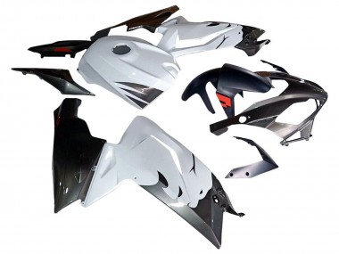 Aprilia RS125 Motorrad Verkleidung 2006-2011 - Weiss Schwarz