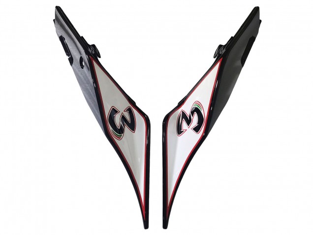 Aprilia RS4 50 125 Motorrad Verkleidung 2012-2018 - Weiss Rot Gelb Glanzendes Schwarz