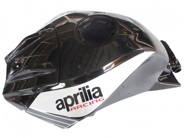 Aprilia RS4 50 125 Motorrad Verkleidung 2012-2018 - Silber Rot Glanzendes Schwarz