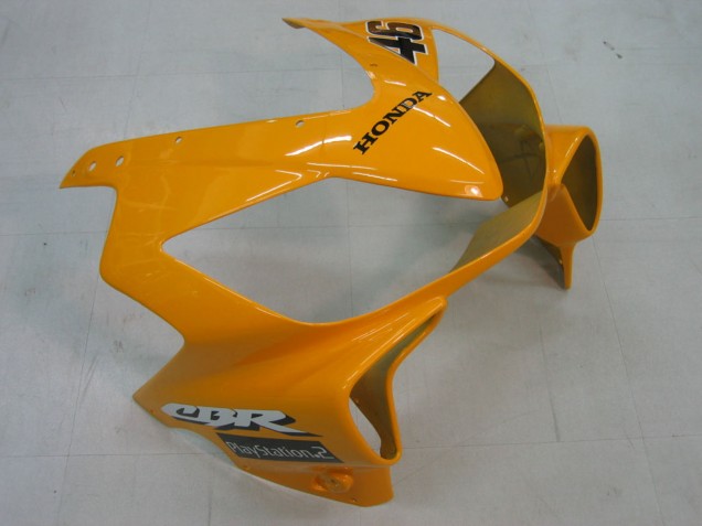 Honda CBR600 F4i Motorrad Verkleidung 2004-2007 - Gelb Blau Weiss Schwarz Nastro Azzurro