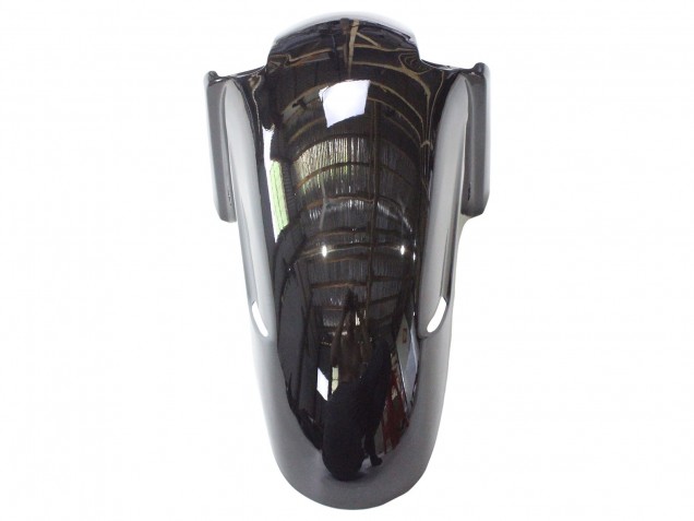Honda CBR1100XX Blackbird Motorrad Verkleidung 1996-2007 - Glanzendes Schwarz Grun Flamme