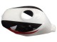 Honda CBR600 F2 Motorrad Verkleidung 1991-1994 - Weiss Rot Glanzendes Schwarz