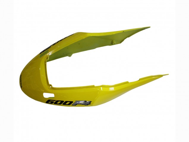 Honda CBR600 F4 Motorrad Verkleidung 1999-2000 - Gelb Glanzendes Schwarz