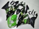 Grün Gelb Glänzendes Schwarz Matt Schwarz 2013-2018 Kawasaki ZX6R Motorrad Verkleidung