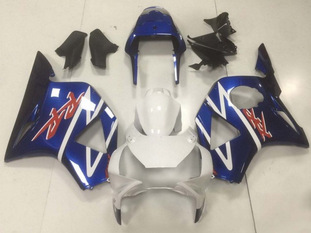 Weiß Blau Glänzendes Schwarz 1994-1995 Honda CBR900RR 893 Motorrad Verkleidung