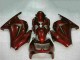 Kastanienbraun Rot 2008-2012 Kawasaki EX250 Motorrad Verkleidung
