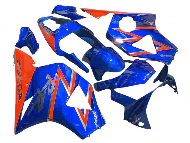 Honda CBR900RR 954 Motorrad Verkleidung 2002-2003 - Orange Blau