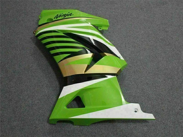 Grün Weiß Schwarz 2008-2012 Kawasaki EX250 Motorrad Verkleidung
