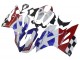 Ducati Panigale 899 Motorrad Verkleidung 2011-2014 - Weiss Blau Rot Schwarz