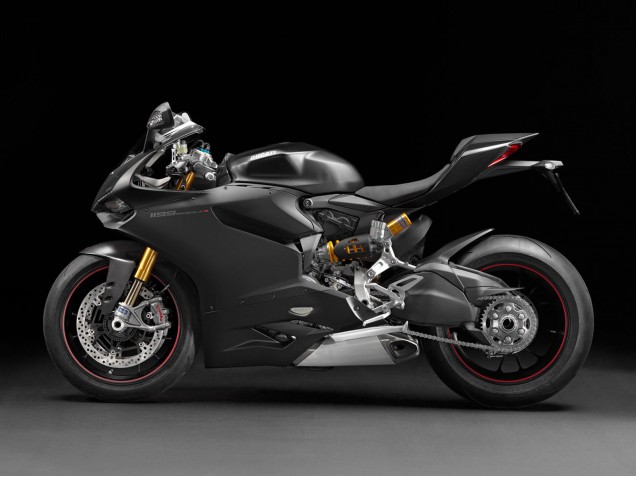 Ducati 1199 Motorrad Verkleidung 2011-2014 - Matt Schwarz