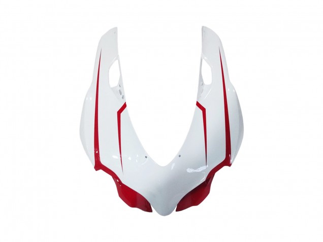 Ducati 1199 Motorrad Verkleidung 2011-2014 - Weiss Rot Glanzendes Schwarz