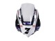 Ducati Panigale 899/1199 Motorrad Verkleidung 2011-2014 - Weiss Schwarz Blau Fiamm Ficc 7