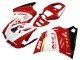Ducati 996 Motorrad Verkleidung 1993-2005 - Weiss Rot Gold Glanzendes Schwarz Corse Performance