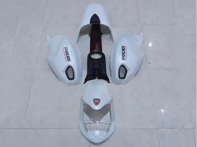 Ducati Monster 696 796 1100 1100S Motorrad Verkleidung 2008-2012 - Weiss