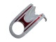 Ducati Monster 696 796 1100 1100S Motorrad Verkleidung 2008-2012 - Weiss Rot Glanzendes Schwarz