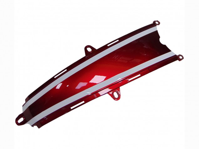 Ducati Monster 696 796 1100 1100S Motorrad Verkleidung 2008-2012 - Weiss Rot Glanzendes Schwarz