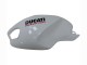 Ducati Monster 696 796 1100 1100S Motorrad Verkleidung 2008-2012 - Weiss Rot Glanzendes Schwarz