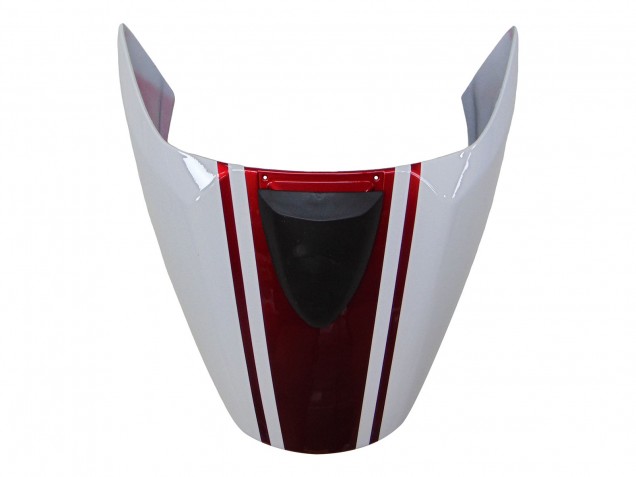 Ducati Monster 696 796 1100 1100S Motorrad Verkleidung 2008-2012 - Weiss Rot Glanzendes Schwarz