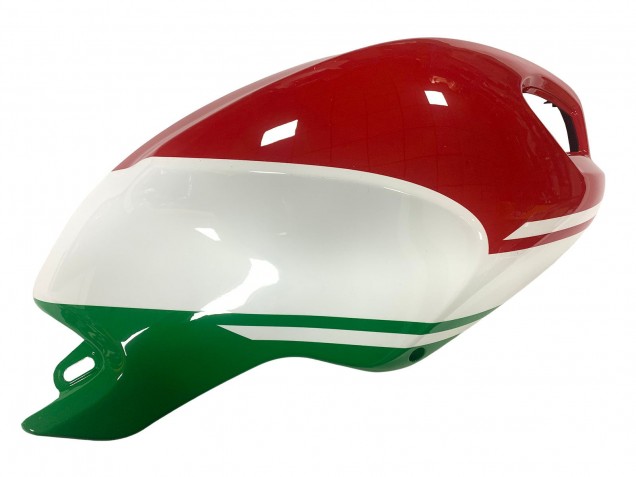 Ducati Monster 696 796 1100 1100S Motorrad Verkleidung 2008-2012 - Weiss Rot Grun