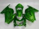 Grün Ninja 2008-2012 Kawasaki EX250 Motorrad Verkleidung