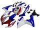 Honda CBR125R Motorrad Verkleidung 2002-2006 - Weiss Blau Rot