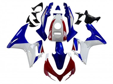 Honda CBR125R Motorrad Verkleidung 2002-2006 - Weiss Blau Rot