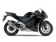 Honda CBR500R Motorrad Verkleidung 2013-2015 - Glanzendes Schwarz Matt Schwarz