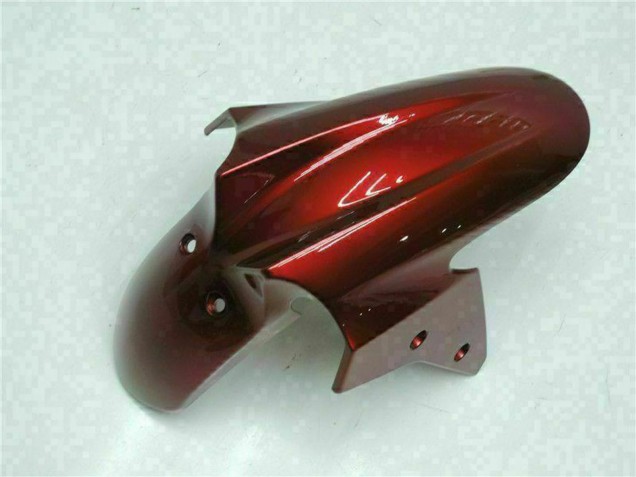 Glänzendes Schwarz Kastanienbraun Rot 2008-2012 Kawasaki EX250 Motorrad Verkleidung