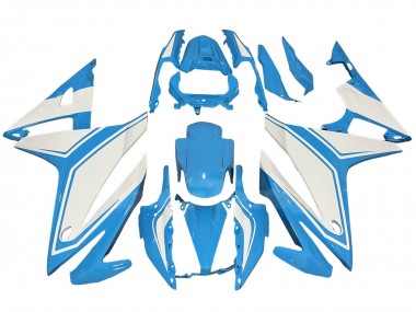 Honda CBR500R Motorrad Verkleidung 2016-2018 - Hellblau Weiss
