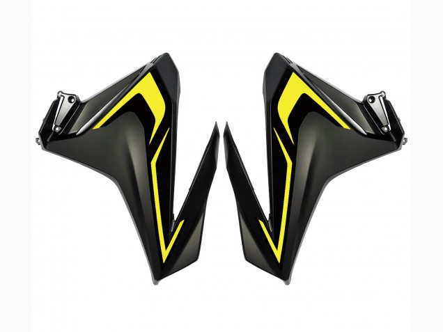 Matt Schwarz Gelb 2022-2023 Honda CBR500R Motorrad Verkleidung