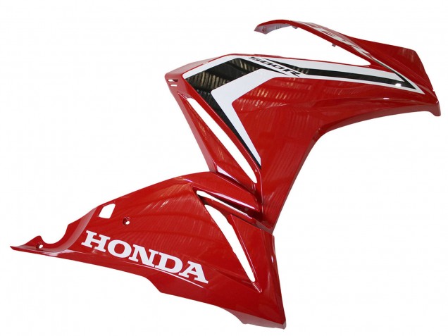 Rot Weiß Schwarz 2022-2023 Honda CBR500R Motorrad Verkleidung