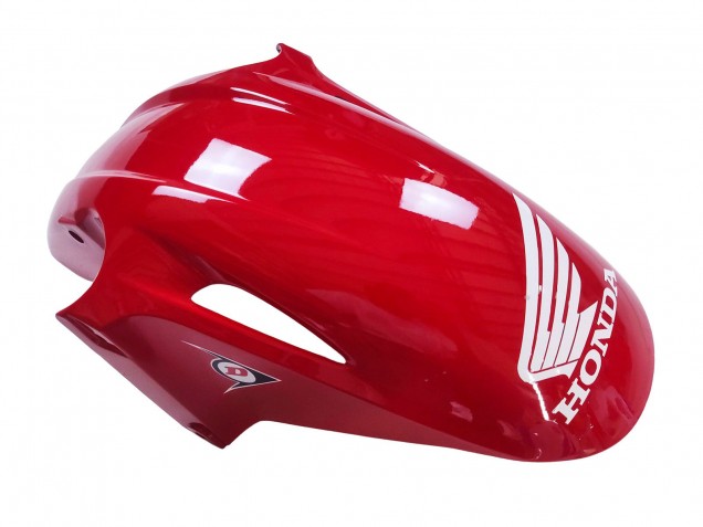 Honda VFR 800 Motorrad Verkleidung 2002-2013 - Weiss Rot Blau Motul