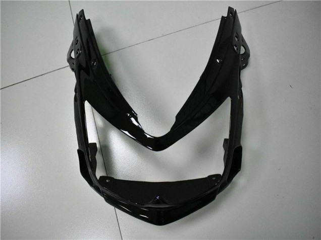 Glänzendes Schwarz Weiß 2006-2008 Kawasaki EX650 Motorrad Verkleidung