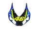 Honda CBR1000RR Motorrad Verkleidung 2006-2007 - Blau Fluoreszierendes Grun Glanzendes Schwarz Hai 46