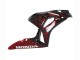 Honda CBR1000RR Motorrad Verkleidung 2006-2007 - Glanzendes Schwarz Rot Flamme