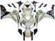 Honda CBR1000RR Motorrad Verkleidung 2006-2007 - Weiss Grun Glanzendes Schwarz Hannspree 52