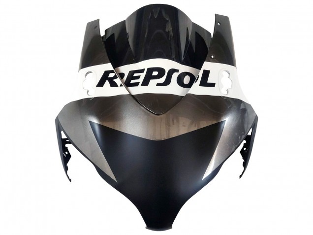 Honda CBR1000RR Motorrad Verkleidung 2008-2011 - Silber Matt Schwarz Repsol