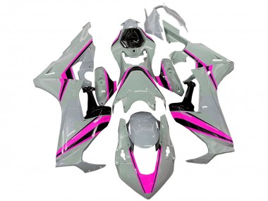 Honda CBR1000RR Motorrad Verkleidung 2017-2023 - Weiss Rosa Schwarz