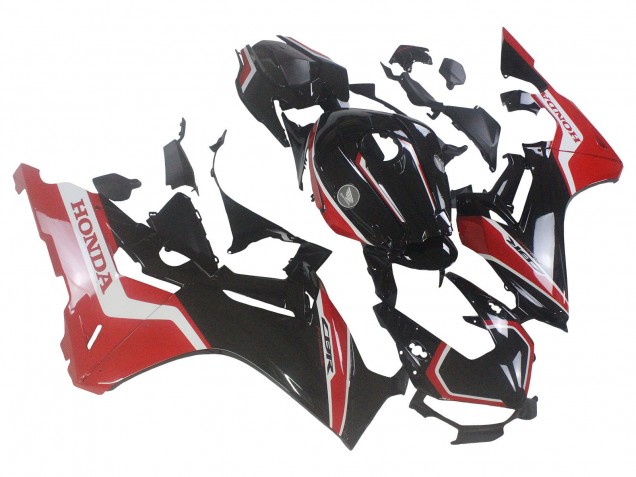 Honda CBR1000RR Motorrad Verkleidung 2017-2023 - Rot Weiss Glanzendes Schwarz