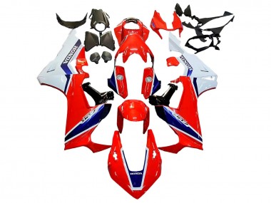 Honda CBR1000RR Motorrad Verkleidung Kit 2017-2023 - Weiss Rot Blau