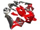 Honda CBR600RR Motorrad Verkleidung 2003-2004 - Rot Matt Schwarz Rennen