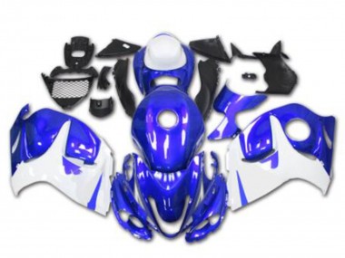 Blau Weiß 2008-2020 Suzuki GSXR 1300 Hayabusa Motorrad Verkleidung
