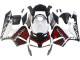 Honda CBR600RR Motorrad Verkleidung 2003-2004 - Weiss Rot Glanzendes Schwarz Monster