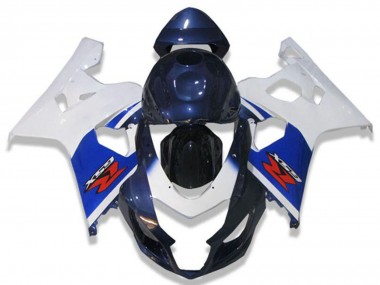 Weiß Blau Schwarz Rot 2004-2005 Suzuki GSXR 600/750 Motorrad Verkleidung