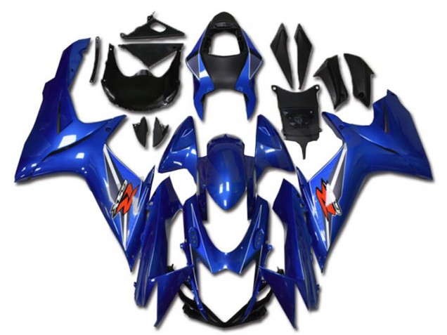Blau 2011-2024 Suzuki GSXR 600/750 Motorrad Verkleidung