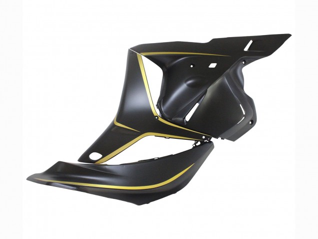 Honda CBR600RR Motorrad Verkleidung 2009-2012 - Matt Schwarz Gold
