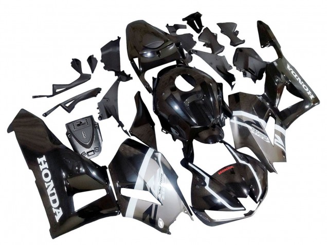 Silber Glänzendes Schwarz 2013-2026 Honda CBR600RR Motorrad Verkleidung