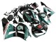 Honda CBR600RR Motorrad Verkleidung 2013-2023 - Blau Grun Blau Glanzendes Schwarz Petronas 20